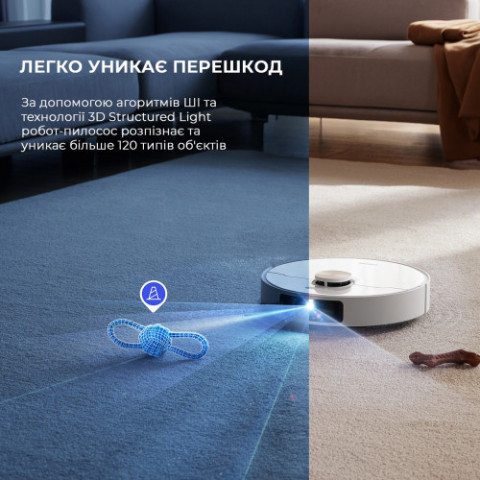 Робот-пилосос Dreame Bot X40 Ultra White (RLX63CE-Wh_)