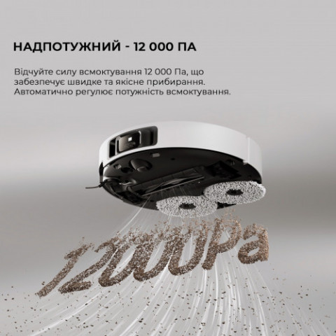 Робот-пилосос Dreame Bot X40 Ultra White (RLX63CE-Wh_)