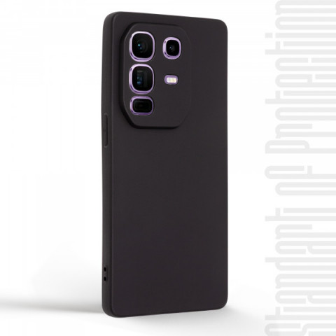 Чохол ArmorStandart Matte Slim Fit для Infinix Note 50 Pro Plus 5G Camera cover Black (ARM85164)