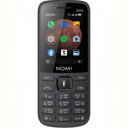 Мобiльний телефон Nomi i2403 Dual Sim Black