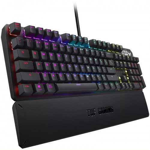 Клавiатура Asus TUF Gaming K3 RGB 104key Kailh BN UA Black (90MP01Q1-BKMA00)