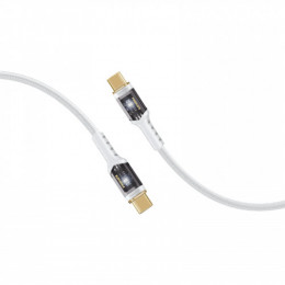 Кабель Promate USB Type-C - USB Type-C (M/M), 5 A, 100 W, 1.2 м, Lucidline-CC120 White (lucidline-cc120.white)