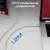 Кабель Promate USB Type-C - USB Type-C (M/M), 5 A, 100 W, 1.2 м, Lucidline-CC120 White (lucidline-cc120.white)