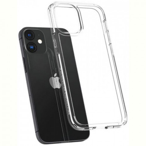 Чохол-накладка Spigen Crystal Hybrid для Apple iPhone 12 Mini Crystal Clear (ACS01542)
