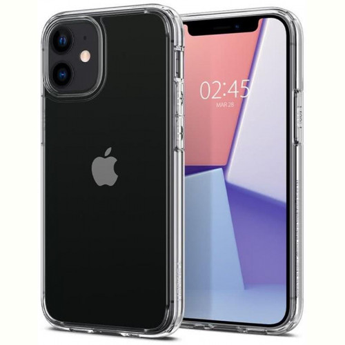 Чохол-накладка Spigen Crystal Hybrid для Apple iPhone 12 Mini Crystal Clear (ACS01542)