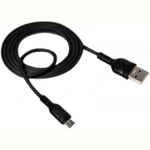 Кабель XO NB212 USB-microUSB 2.1A 1м Black (XO-NB212m-BK)