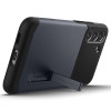Чохол-накладка Spigen Slim Armor для Samsung Galaxy S22 Plus SM-S906 Metal Slate (ACS03978)