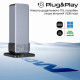 USB-хаб Promate GegaTower-60w USB Type-C Grey