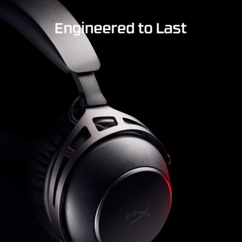 Гарнітура ігрова HyperX Cloud Alpha 2 WL/BT/mini-jack/USB-A/USB-C, 0.5м/1.5м, чорний