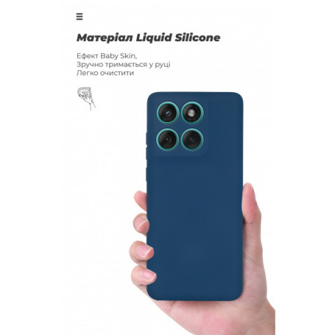 Чохол ArmorStandart ICON для Motorola Edge 60 Fusion 5G Camera cover Dark Blue (ARM85593)