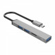 USB-хаб Orico AH-12F-GY-BP USB Type-C 3-в-1 (CA913541)