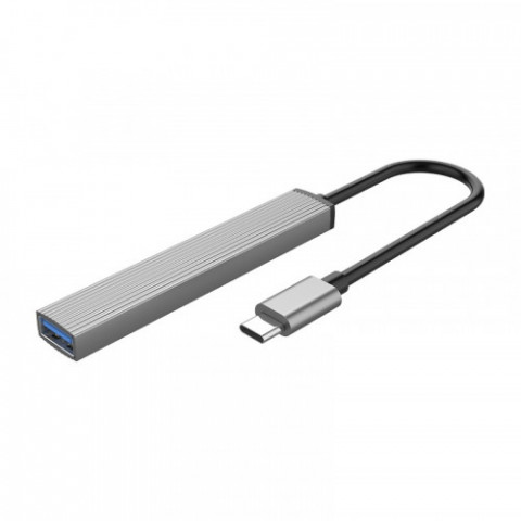 USB-хаб Orico AH-12F-GY-BP USB Type-C 3-в-1 (CA913541)