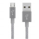 Кабель Belkin USB-A - MicroUSB Mixit Metallic 3 м Grey (F2CU021bt10-GRY)