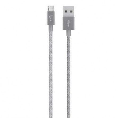 Кабель Belkin USB-A - MicroUSB Mixit Metallic 3 м Grey (F2CU021bt10-GRY)