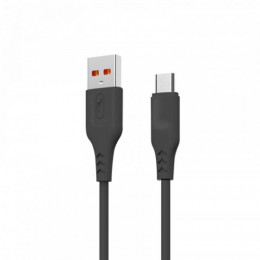 Кабель SkyDolphin S61V USB - мicroUSB 1м, Black (USB-000448)_акція