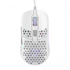 Миша Xtrfy M42, USB-A, RGB,  білий