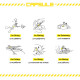 Водонепроникна сумка ArmorStandart Capsule Waist Pouch Yellow (ARM84418)