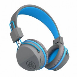 Bluetooth-гарнітура JLab JBuddies Studio Wireless Grey/Blue (IEUHBSTUDIORGRYBLU4)