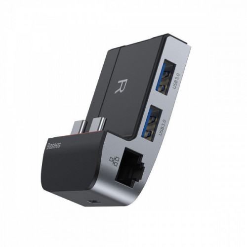 USB-Хаб Baseus Multifunctional Armor Age Type-C Bracket gray Купити в Україні