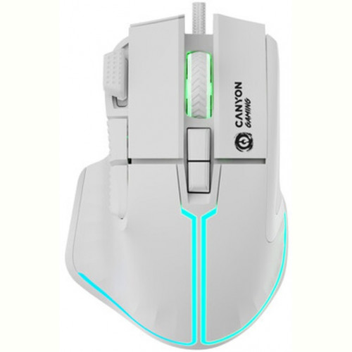 Миша Canyon Fortnax GM-636 RGB USB White (CND-SGM636W)