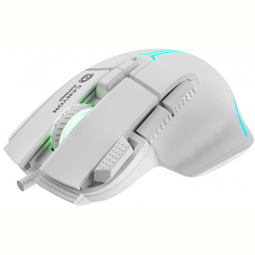 Миша Canyon Fortnax GM-636 RGB USB White (CND-SGM636W)