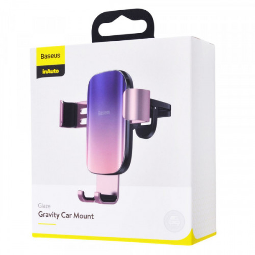 Автомобільний тримач Baseus Glaze Gravity Car Mount black Купити в Україні