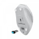 Миша бездротова безшумна A4Tech Fstyler FG55S Plus (White), USB, колір білий
