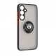 Чохол ArmorStandart Frosted Matte Ring для Samsung S23 FE 5G (SM-S711) Black (ARM72713)