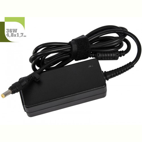 Блок живлення 1StCharger для ноутбука Asus 12V 36W 3A 4.8х1.7мм + каб.живл. (AC1STAS36WD2)