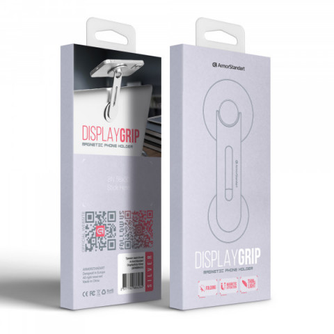 Тримач магнітний ArmorStandart DisplayGrip Silver (ARM88626)