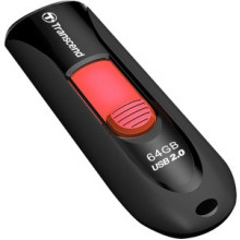 Флеш-накопитель USB 64GB Transcend JetFlash 590 (TS64GJF590K)