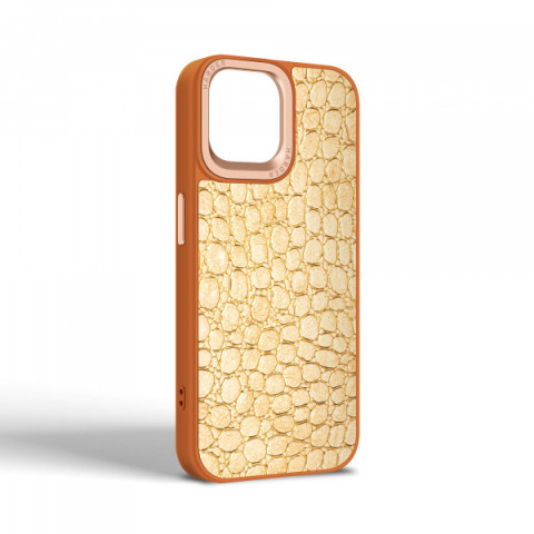 Чохол Harder Crocosaur для Apple iPhone 15 Beige (ARM76697)