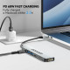 USB-хаб Essager QingHong 7 in 1 USB-C Hub (EHB07-QH0G-Z)
