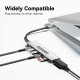 USB-хаб Essager QingHong 7 in 1 USB-C Hub (EHB07-QH0G-Z)