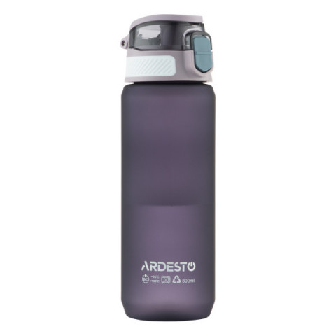 Пляшка для води ARDESTO Matte 800мл, пластик, фіолетовий