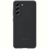 Чохол-накладка Samsung Silicone Cover для Samsung Galaxy S21 FE SM-G990 Dark Gray (EF-PG990TBEGRU)