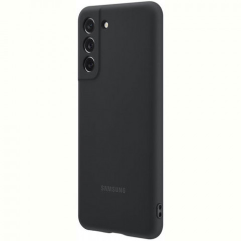 Чохол-накладка Samsung Silicone Cover для Samsung Galaxy S21 FE SM-G990 Dark Gray (EF-PG990TBEGRU)