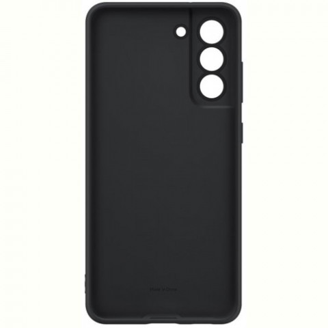 Чохол-накладка Samsung Silicone Cover для Samsung Galaxy S21 FE SM-G990 Dark Gray (EF-PG990TBEGRU)
