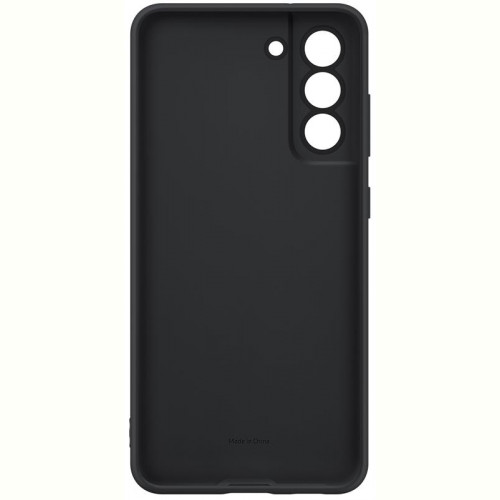 Чохол-накладка Samsung Silicone Cover для Samsung Galaxy S21 FE SM-G990 Dark Gray (EF-PG990TBEGRU)
