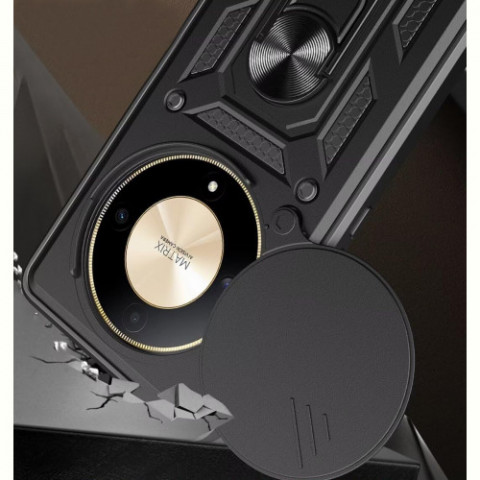Чохол-накладка BeCover Military для Honor Magic5 Lite 5G Black (710996)