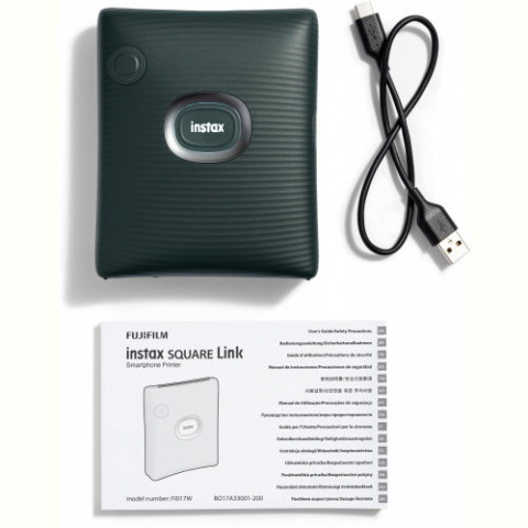 Принтер миттєвого друку Fujifilm Instax SQ Link Green (16785482)