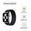 Ремінець Armorstandart Braided Solo Loop для Apple Watch 42mm/44mm/45mm/49mm Charcoal Size 10 (172 mm) (ARM58074)