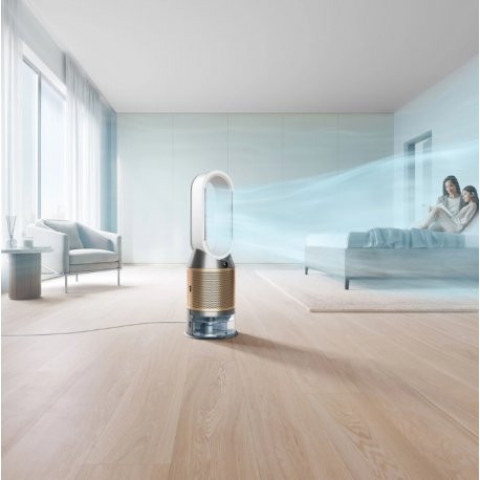 Очисник повітря + зволожувач + вентилятор Dyson PH05 Purifier Humidify+Cool PH2 De-NOx White/Gold (545007-01) EU