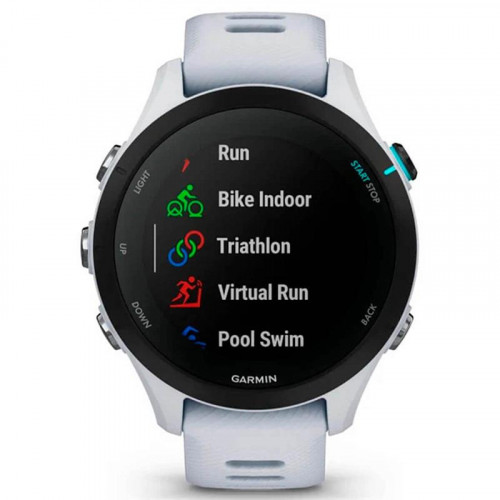 Смарт-годинник Garmin Forerunner 255S Music Whitestone (010-02641-78)