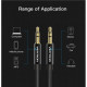 Кабель Vention 3.5 мм - 3.5 мм (M/M), 1 м, Black (BAGBF)