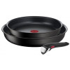 Набір посуду Tefal Ingenio Easy Cook & Clean, змінна ручка, 3предметів, алюміній, бакеліт, чорний