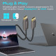 Кабель Promate DisplayPort - HDMI V 2.0 (M/M), 2 м, Black (prolink-dp200.black)