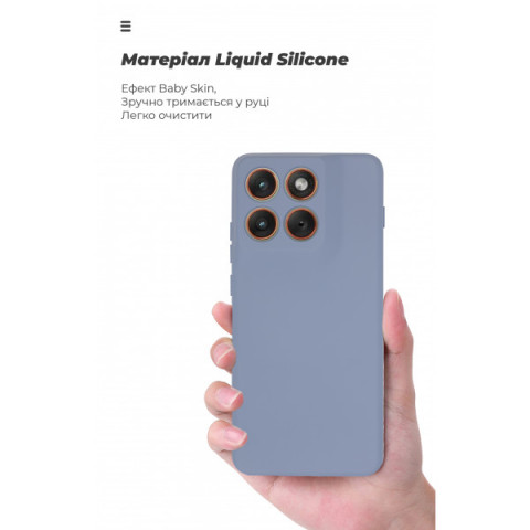Чохол ArmorStandart ICON для Motorola Edge 70 5G Camera cover Winter Blue (ARM89805)