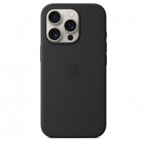 Чохол Apple iPhone 16 Pro Silicone Case with MagSafe Black (MYYJ3)