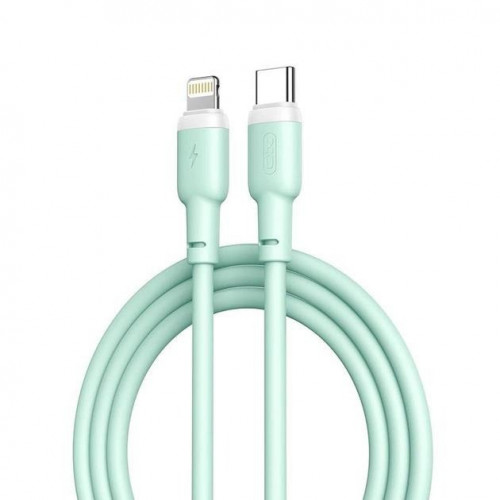 Кабель XO NB208A USB Type-C - Lightning (M/M), 1 м, Green (NB208A-TC-1-GR)